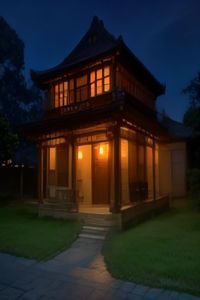 美剧之家热播悬疑剧集封面，深色调城市夜景背景配主角剪影，紧张氛围感强烈